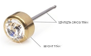 Swarovski köves fülbevaló Vecsés